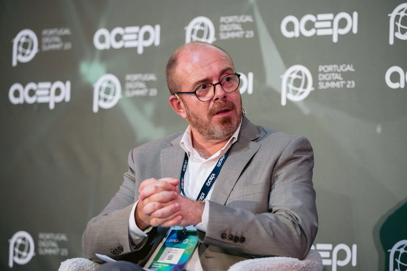 Miguel Maio on the panel at ACEPI Portugal Digital Summit, 2023